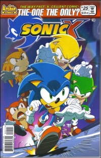 Sonic X #25 Box Art