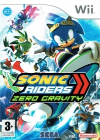 Sonic Riders: Zero Gravity Box Art