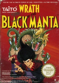 Wrath of the Black Manta Box Art