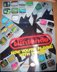 Nintendo - Now You're Playing With Power Poster Box Art
