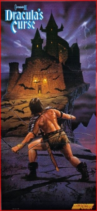 Castlevania III: Dracula's Curse Nintendo Power Poster Box Art