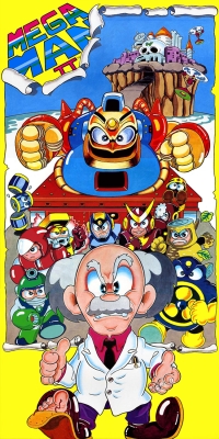 Mega Man II Nintendo Power Poster Box Art