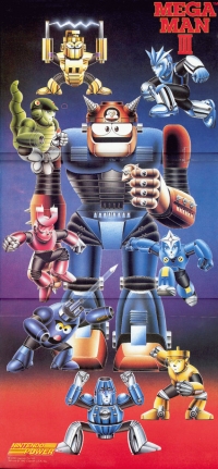 Mega Man III Nintendo Power Poster Box Art