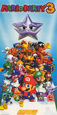 Mario Party 3 Nintendo Power Poster Box Art