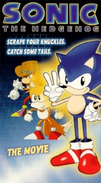 Sonic the Hedgehog: The Movie (VHS) [NA] Box Art