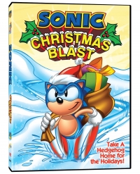 Sonic: Christmas Blast (DVD) Box Art