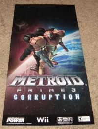 Metroid Prime 3: Corruption Nintendo Power Poster Box Art