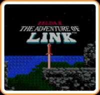 Zelda II - The Adventure of Link Box Art