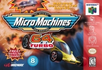Micro Machines 64 Turbo Box Art