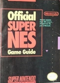Official Super NES Game Guide Box Art