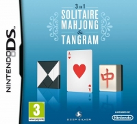 3 in 1: Solitaire, Mahjong & Tangram Box Art
