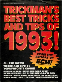 Trickman's Best Tricks and Tips of 1993! Box Art