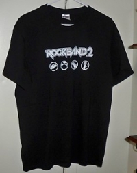Rock Band 2 t-shirt Box Art