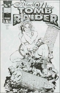 Top Cow Classics In Black and White: Tomb Raider #1 Box Art