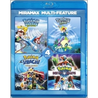 Pokémon Heroes The Movie / 4Ever / Jirachi, Wish Maker / Destiny Deoxys the Movie (BD) Box Art