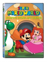 Super Mario World: Koopa's Stone Age Quests (DVD) Box Art