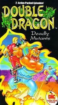 Double Dragon: Deadly Mutants (VHS) Box Art