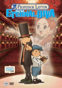 Professor Layton and the Eternal Diva (DVD) Box Art