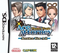 Phoenix Wright: Ace Attorney: Justice For All Box Art
