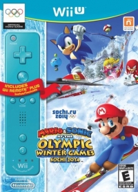 Mario & Sonic at the Sochi 2014 Olympic Winter Games (Wii Remote Plus) Box Art
