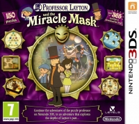 Professor Layton and the Miracle Mask Box Art