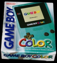 Nintendo Game Boy Color (Teal) [EU] Box Art
