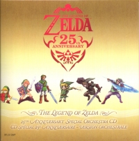 Legend of Zelda, The 25th Anniversary Special Orchestra CD Box Art