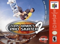 Tony Hawk's Pro Skater 2 (solid white UPC) Box Art