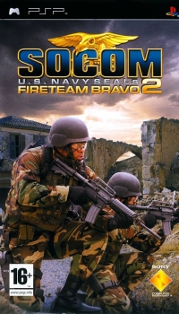 SOCOM: U.S. Navy SEALs: Fireteam Bravo 2 Box Art