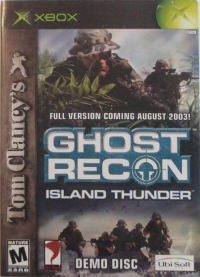 Tom Clancy's Ghost Recon: Island Thunder Demo Disc Box Art