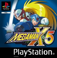 Mega Man X5 Box Art
