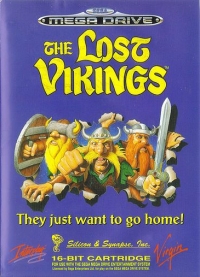 Lost Vikings, The Box Art
