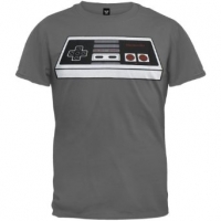 NES Controller T-Shirt (Grey) Box Art