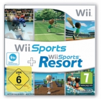 Wii Sports + Wii Sports Resort Box Art