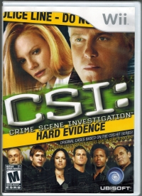 CSI: Crime Scene Investigation: Hard Evidence [CA] Box Art