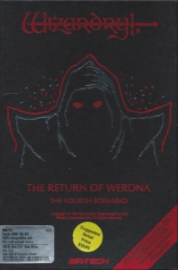 Wizardry: The Return of Werdna Box Art