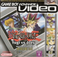 Game Boy Advance Video: Yu-Gi-Oh! Yugi vs. Joey Vol. 1 Box Art