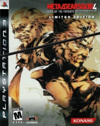 Metal Gear Solid 4: Guns of the Patriots - Limited Edition Box Art
