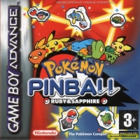 Pokémon Pinball: Ruby and Sapphire Box Art