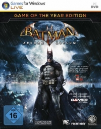 Batman: Arkham Asylum: Game of the Year Edition [DE] Box Art