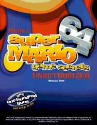 Super Mario 64 - Unauthorized Game Secrets Box Art