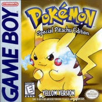 Pokémon Yellow Version: Special Pikachu Edition (white ESRB) Box Art