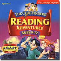ClueFinders Reading Adventures: Mystery of the Missing Amulet Box Art