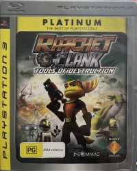 Ratchet & Clank Future: Tools of Destruction - Platinum Box Art