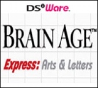 Brain Age Express: Arts & Letters Box Art
