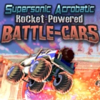 Supersonic Acrobatic Rocket Powered Battle Cars Box Art
