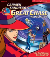 Carmen Sandiego's Great Chase Through Time Box Art