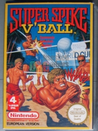 Super Spike V'Ball (European Version) Box Art
