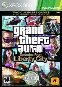 Grand Theft Auto: Episodes from Liberty City - Platinum Hits Box Art