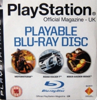 PlayStation Official Magazine - UK Playable Blu-Ray Disc Box Art